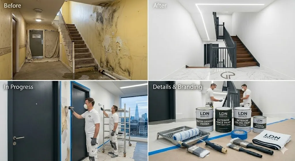Water Damage Repainting service in Hammersmith - Hammersmith Painters